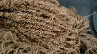 Short Fiber Two-Strand Rope Making Machine